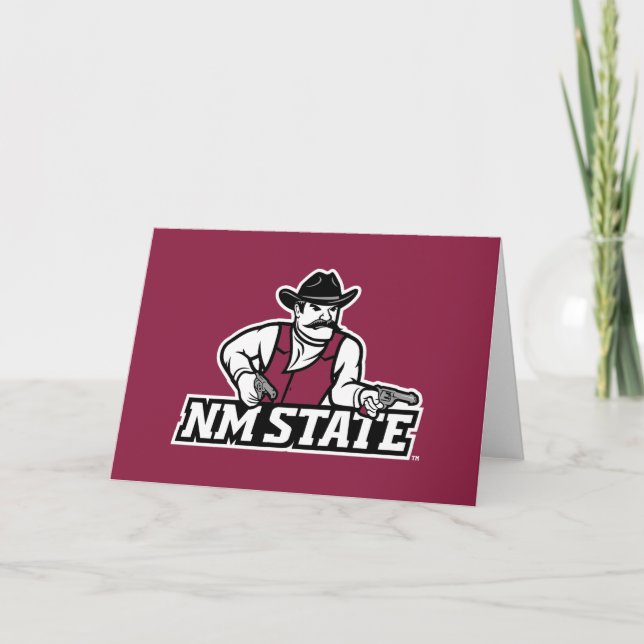 Cartão New Mexico State Aggies (Frente)