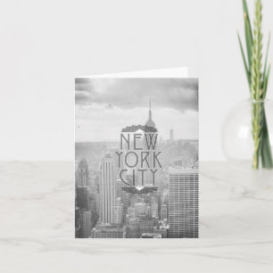 Cartão New York City Art Deco Splendor Travel Notecard