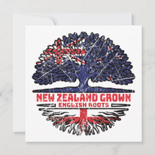Cartão New Zealander New Zelândia Tree Inglaterra