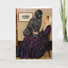 Cartão Newfie 1 - Mãe do Assobiador