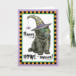 Cartão Newfie Witch