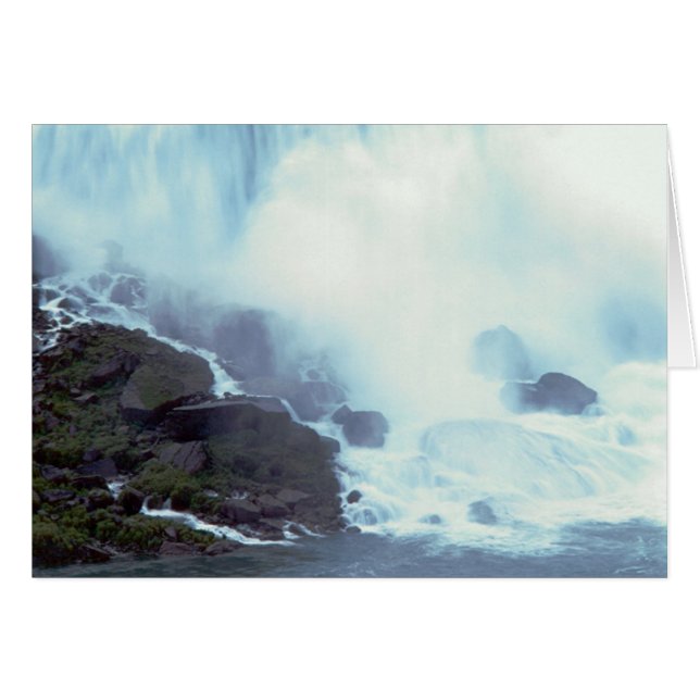 Cartão Niagra Falls # 3 (Frente Horizontal)