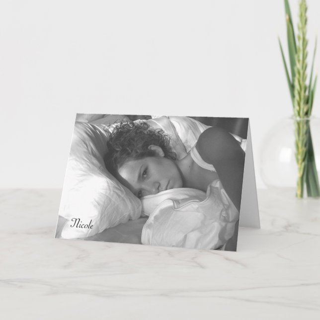 Cartão Nicole (Frente)