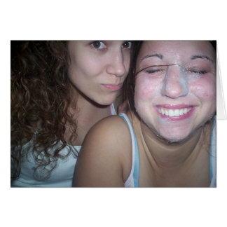 Cartão Nicole e Lauren