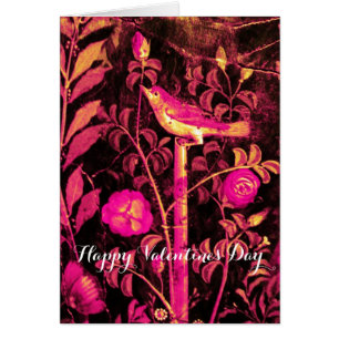 Cartão NIGHTINGALE COM Dia de os namorados ROSA