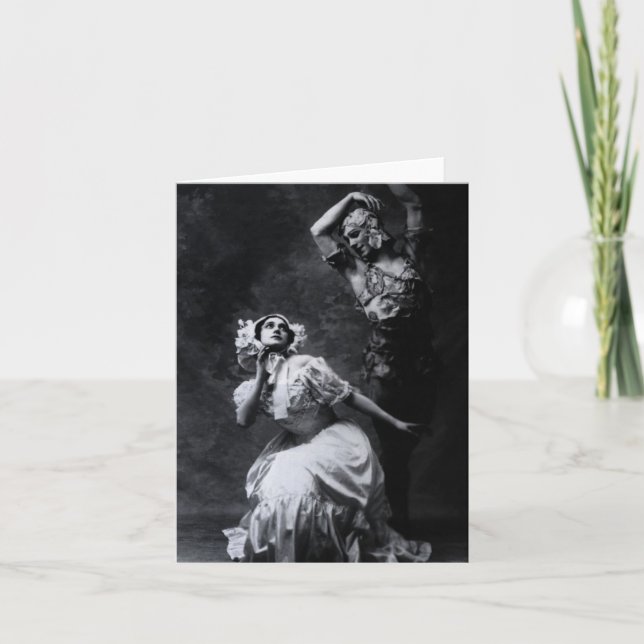 Cartão Nijinsky Notecard (Frente)