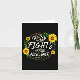 Cartão Ninguém Luta Sozinho. Suporte Familiar. Heimerheim