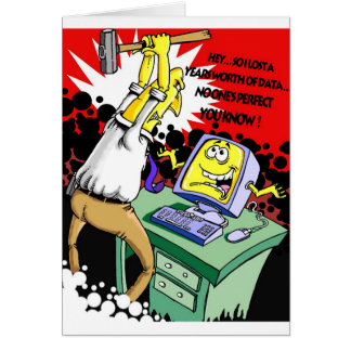 Cartão Ninguém perfeito