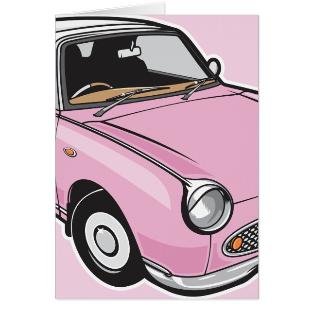 Cartão Nissan Figaro Pink (Frente)