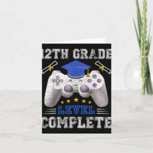 Cartão Nível De 12 Nível Completo Gamer Cl De Graduação 2