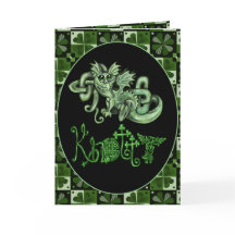 Nó Celta Emaranhado Dragão Irlandês 