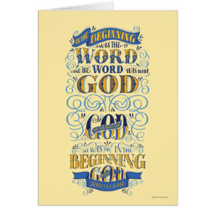 Cartão No começo, era a palavra