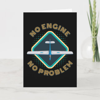Cartão No Engine No Problem Glider