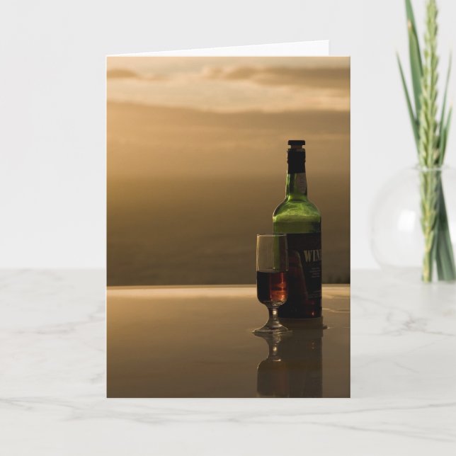 Cartão No final do dia (Frente)