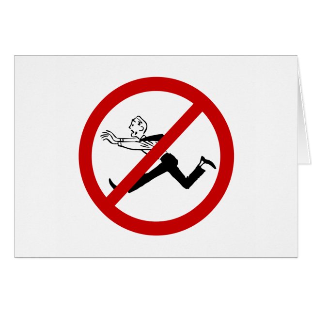 Cartão no-funcionamento (Frente Horizontal)