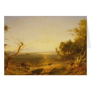 Cartão No lago George