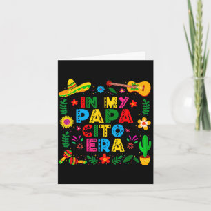 Cartão No meu papacito era feliz cinco de maio festa mexi