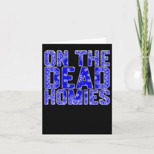 Cartão No Morto Homies Sticker