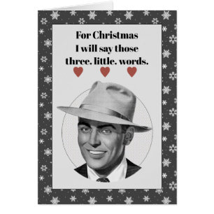 Cartão No Natal eu direi...