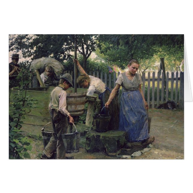 Cartão No poço (Frente Horizontal)