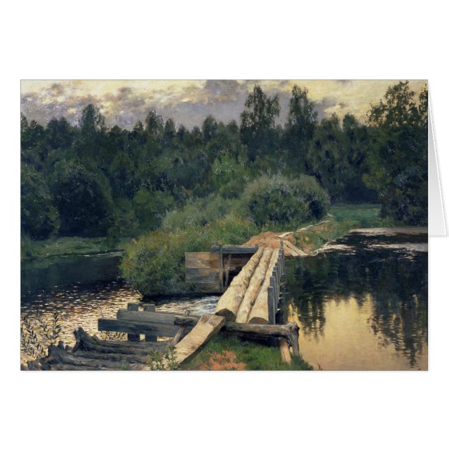 Cartão No Shallow, 1892 (Frente Horizontal)