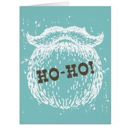 Cartão Noel de Papais noeis de Natal Ho-Ho