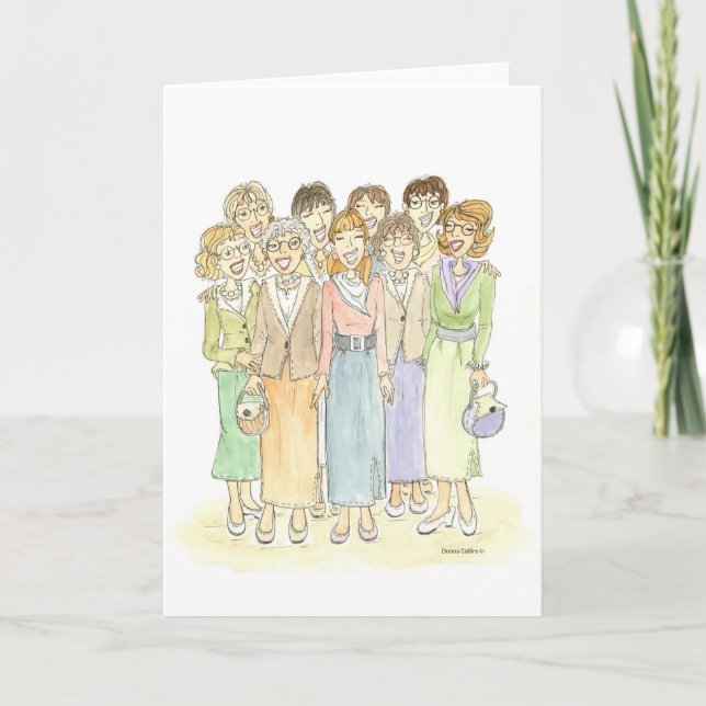 Cartão Noite das Senhoras (Frente)