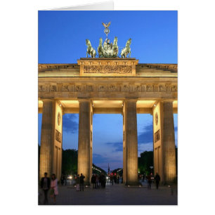 Cartão noite de brandenburg