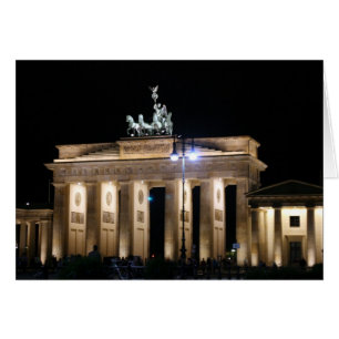 Cartão noite de brandenburg