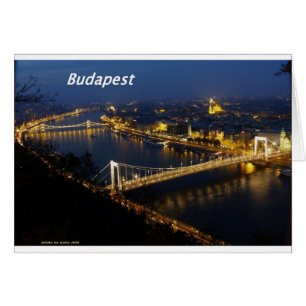 Cartão noite de budapest [kan.k]