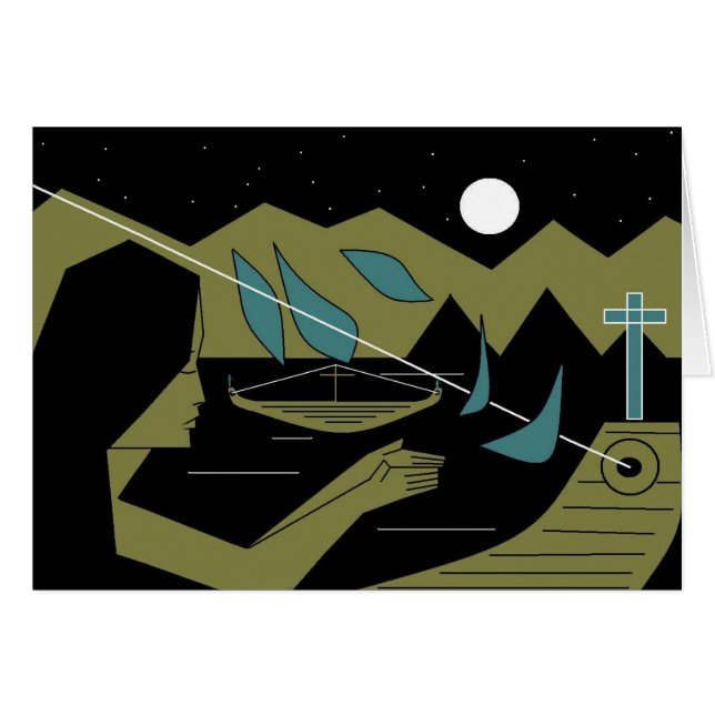 Cartão Noite de Nilo (Frente Horizontal)