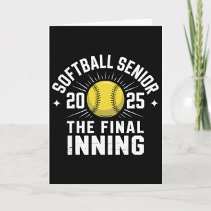 Cartão Noite de Softbol para os Veteranos da Turma de 202