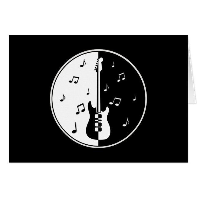 Cartão Noite de Violão (Frente Horizontal)