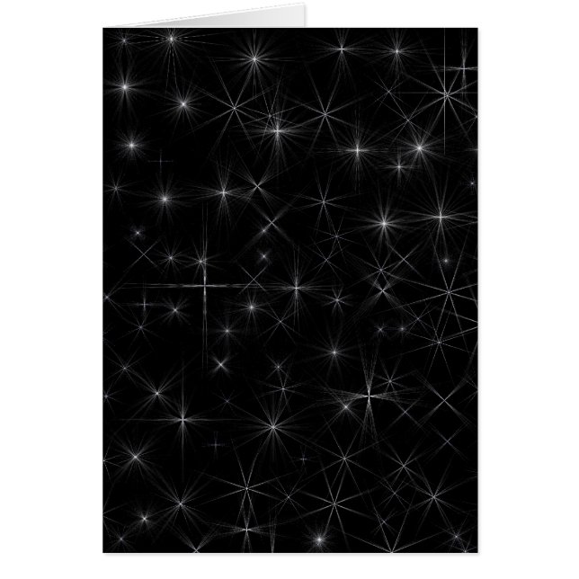 Cartão Noite estelar (Frente)