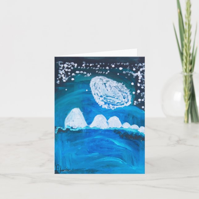 Cartão Noite Nevada (Frente)