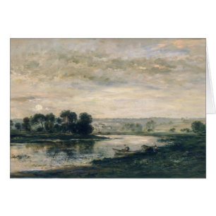 Cartão Noite no Oise, 1872