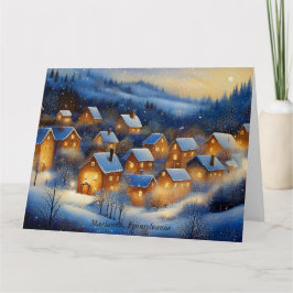 Cartão Noite Silenciosa