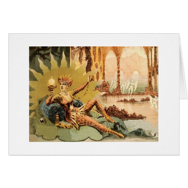 Cartão Noites árabes (Frente Horizontal)