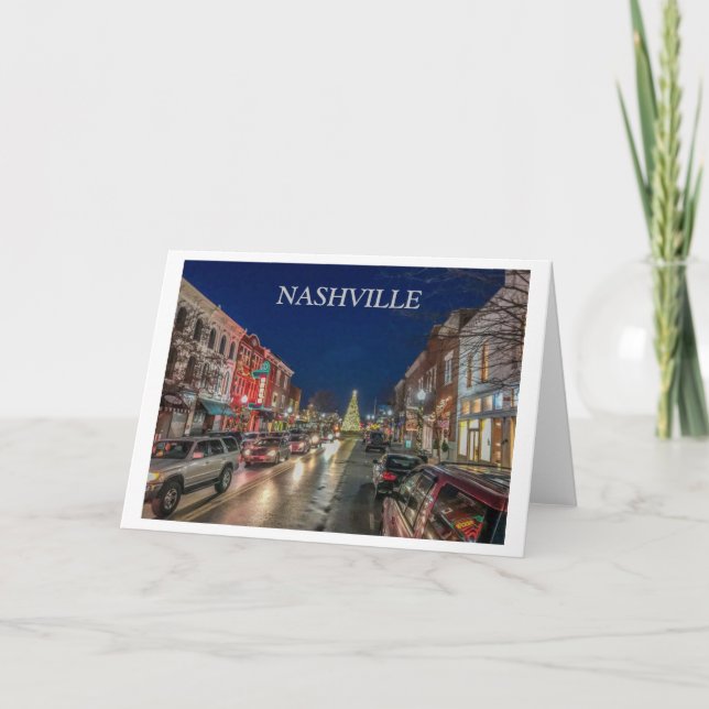 Cartão Noites de Nashville (Frente)