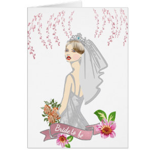 Cartão Noiva a ser