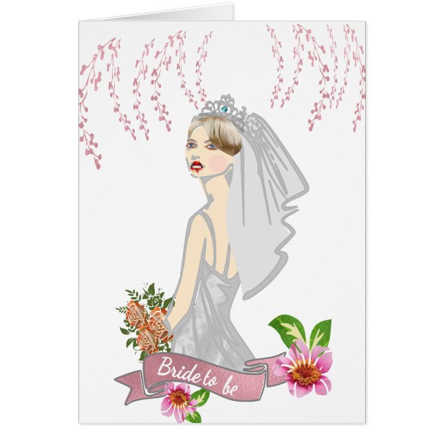 Cartão Noiva a ser (Frente)