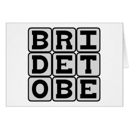 Cartão Noiva A Ser, Atração Principal De Casamento