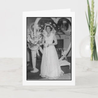 Cartão Noiva bonita