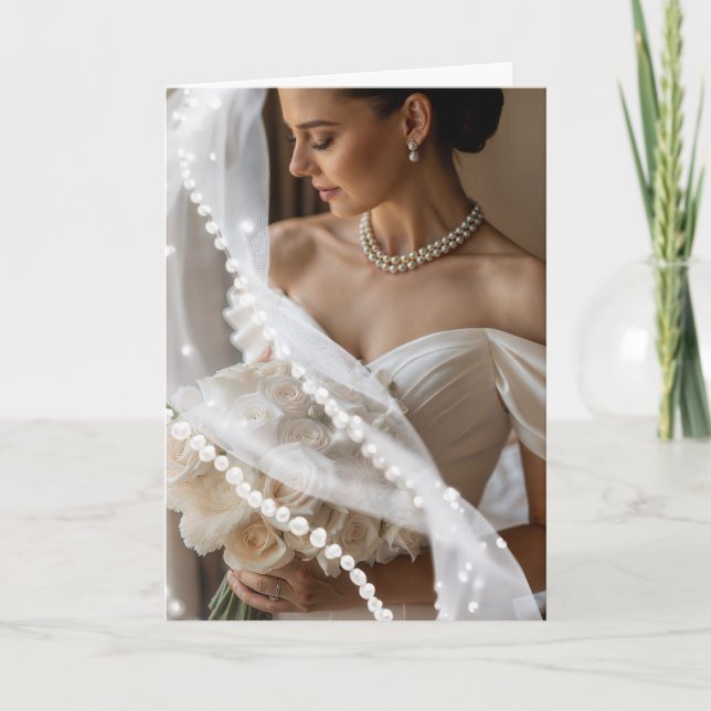 Cartão Noiva de Casamento (Frente)