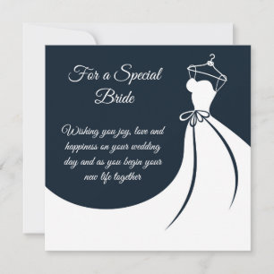 Cartão Noiva de Casamento