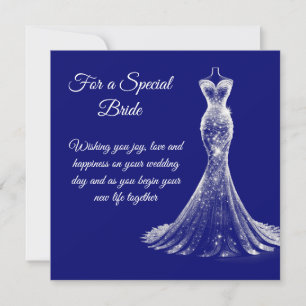 Cartão Noiva de Casamento