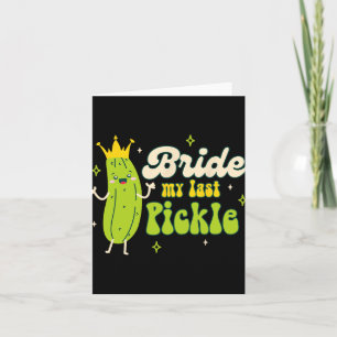 Cartão Noiva Para Ser Rainha Picle Bachelorette Noiva Min