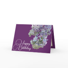 Noivado bonito Floral Moderno da Flor Lilac Roxo