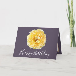 Cartão Noivado bonito Floral Moderno da Rosa com Flor Rox
