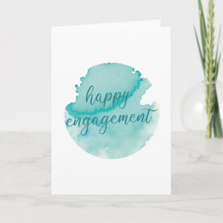 Cartão Noivado Feliz